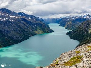 Bessegen mountain Trail - Gjende lake